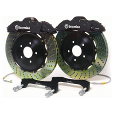 Brembo Big Brake Kit (Black Cross Drilled) (SUV)
