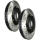 Centric StopTech Cross Drilled FL Rotor Centric StopTech Cross Drilled FL Rotor