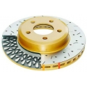 DBA 4000 Series Drilled/Slotted Rear Rotor