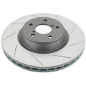 DBA Street Series Slotted Rotor. Front-Left