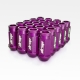 Drop Engineering Aluminum Racing Lug Nuts - Purple 12x1.5 20pc