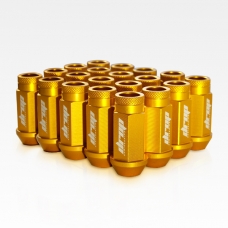 Drop Engineering Aluminum Racing Lug Nuts - Gold 12x1.5 20pc