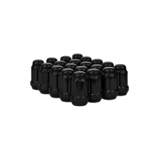 Drop Engineering Closed End Lug Nuts - Black 12x1.5 20pc