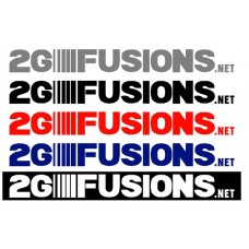 2GFusions.net 10 inch Decal