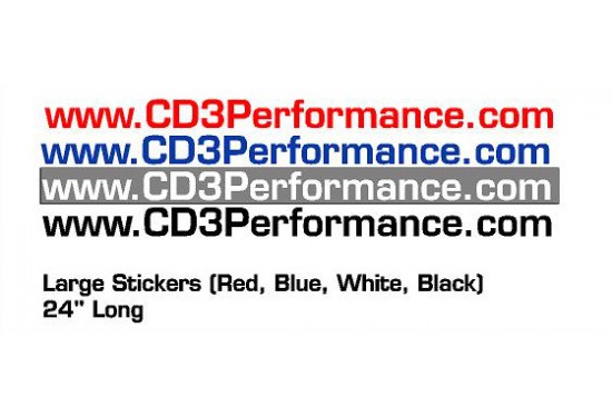 CD3 Performance 24 inch domain Vinyl (CD3 domain 24 inch) by CD3Performance.com