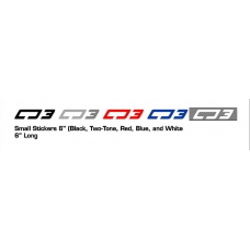 CD3 Performance 6 inch logo Vinyl