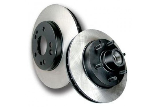 Centric Premium Rear Blank rotor (120.45064) by CD3Performance.com