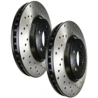 Centric StopTech Cross Drilled RL Rotor